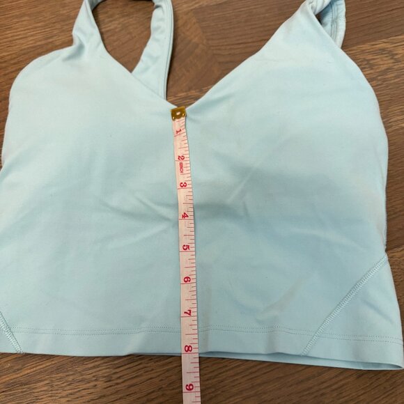 Lululemon Align Tank Top - Light Support, A/B Cup - Icing Blue - Size 4 - Picture 3 of 5